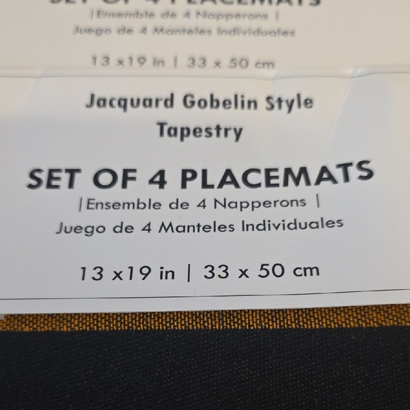 Halloween Ghost and Spider Placemats Three Sets of 4 - Picture 2 of 6